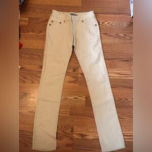 Sparkly skinny jeans